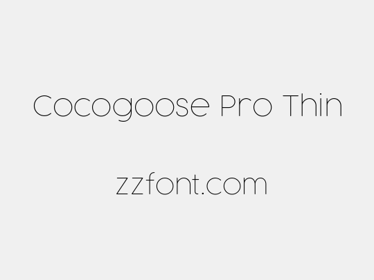 Cocogoose Pro Thin