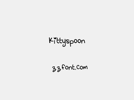 Kittyspoon