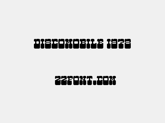 Discomobile 1972