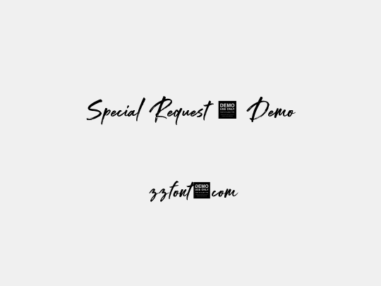 Special Request - Demo