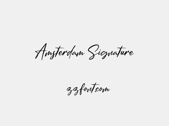 Amsterdam Signature