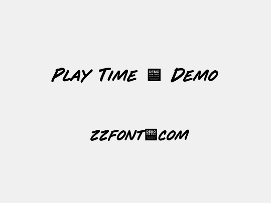 Play Time - Demo