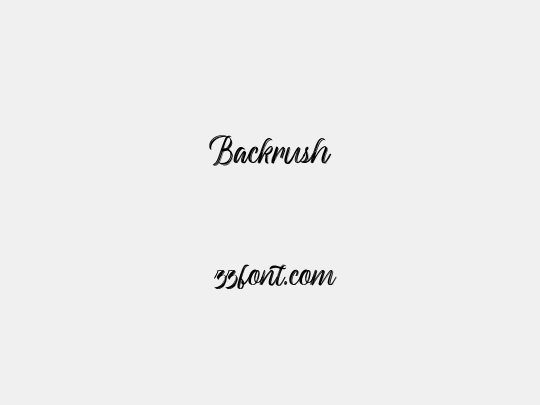Backrush