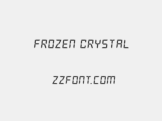 Frozen Crystal