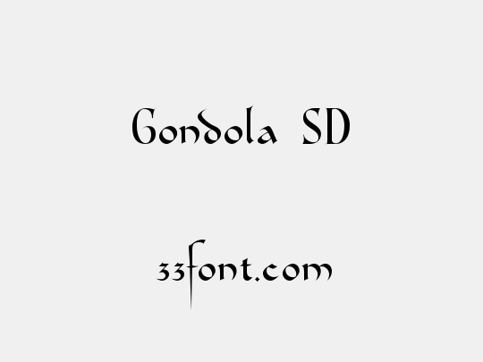 Gondola SD