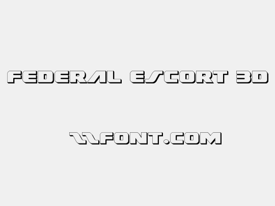 Federal Escort 3D