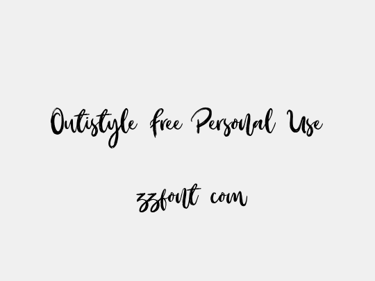 Outistyle Free Personal Use