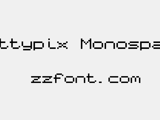 Bittypix Monospace
