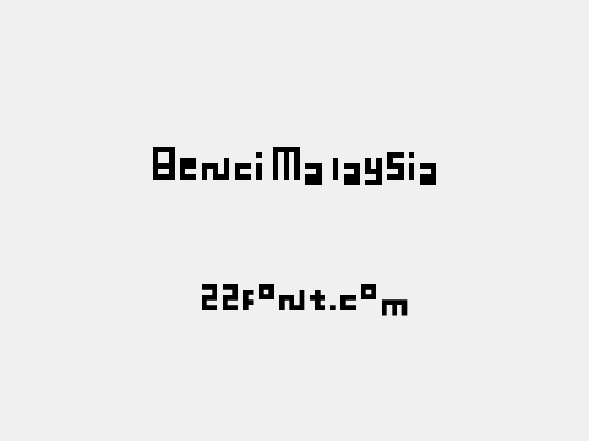 Benci Malaysia