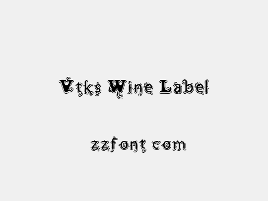 Vtks Wine Label