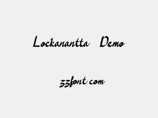 Lockanantta - Demo