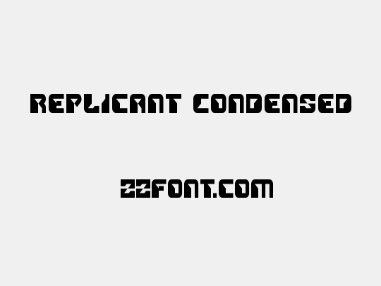 Replicant Condensed