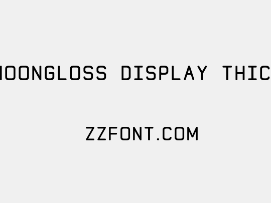 MoonGloss Display Thick