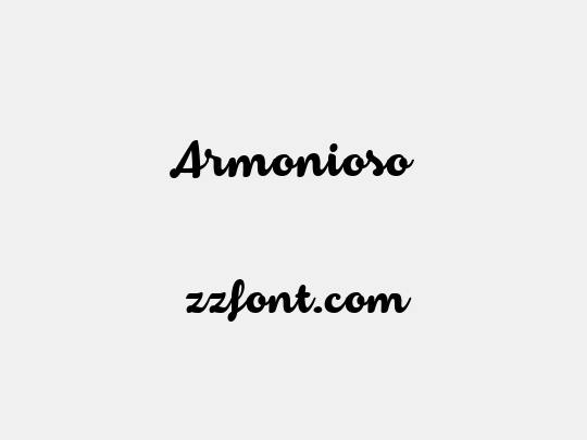 Armonioso