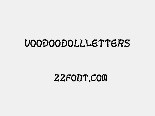 VoodooDollLetters