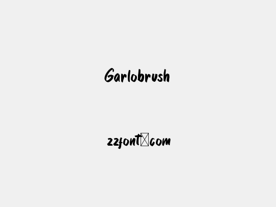 Garlobrush
