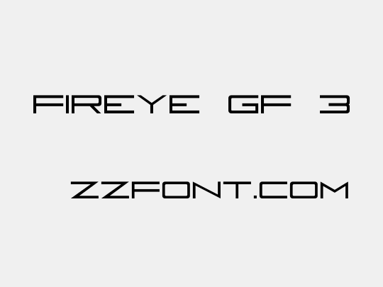 Fireye GF 3