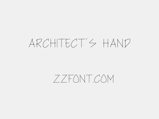 Architect's Hand