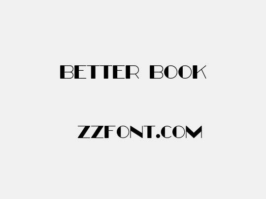Better Book