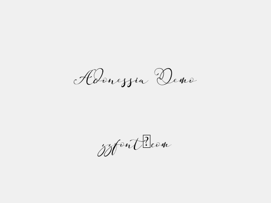 Adonessia Demo
