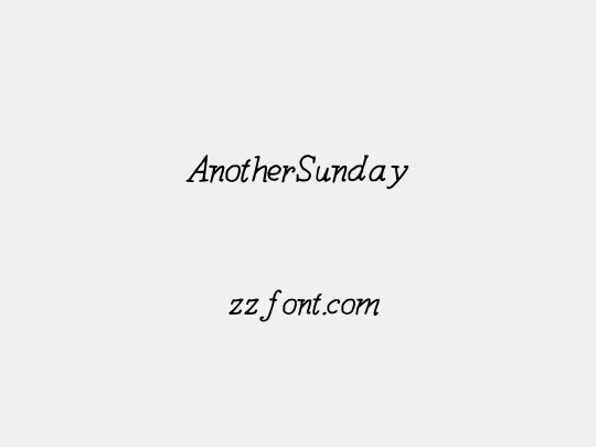 AnotherSunday