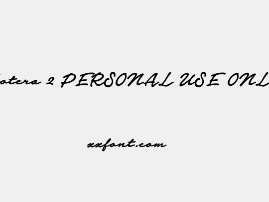 Notera 2 PERSONAL USE ONLY