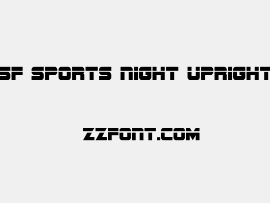 SF Sports Night Upright