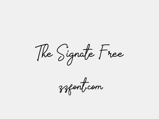 The Signate Free