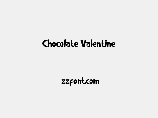 Chocolate Valentine