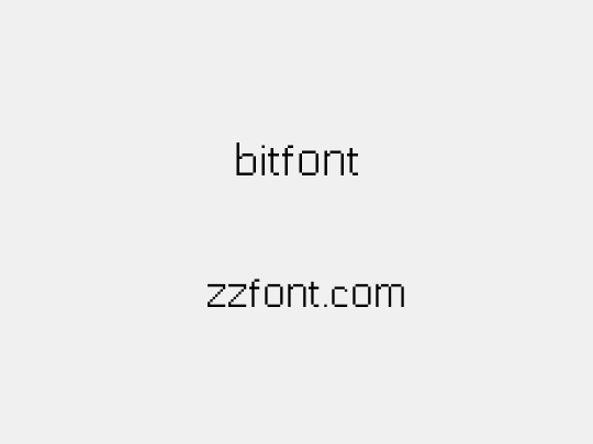 bitfont