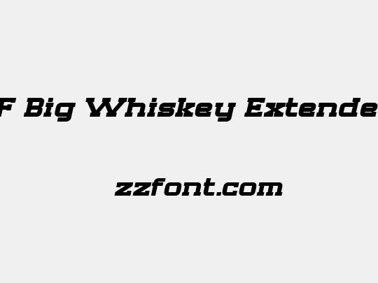 SF Big Whiskey Extended