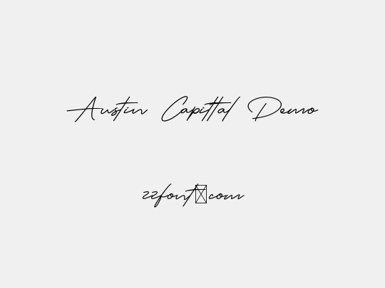 Austin Capittal Demo