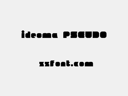 ideoma PSEUDO