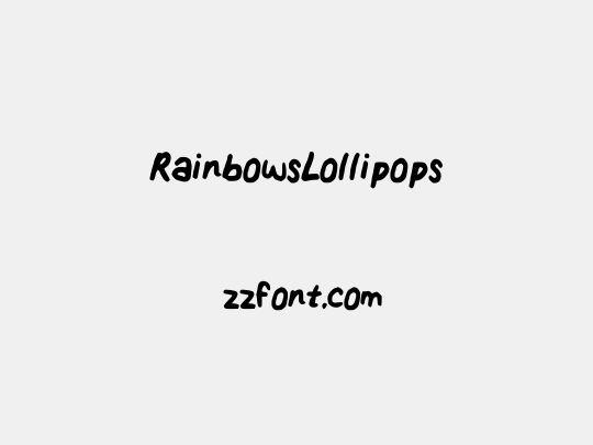 RainbowsLollipops