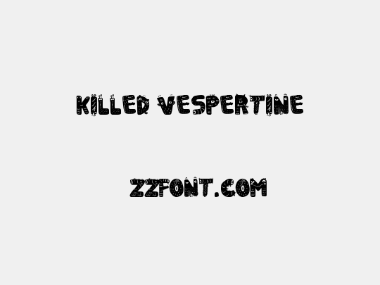 Killed Vespertine
