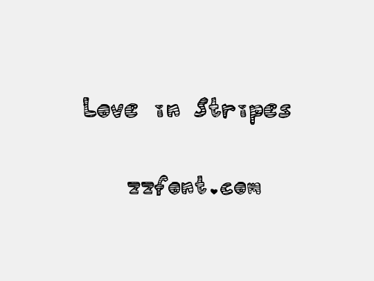 Love in Stripes