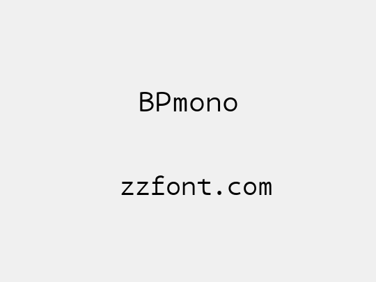 BPmono