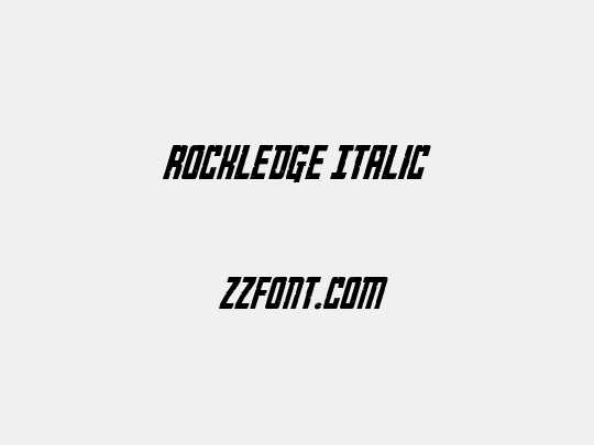 Rockledge Italic