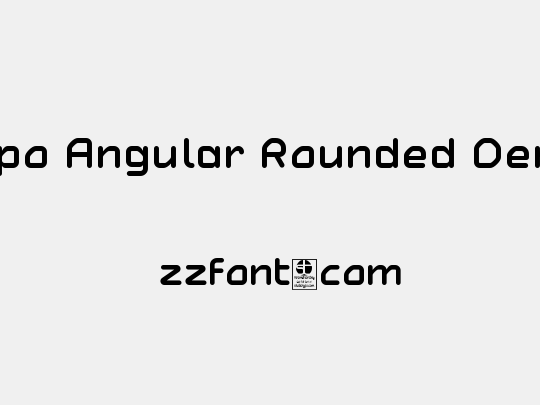 Typo Angular Rounded Demo