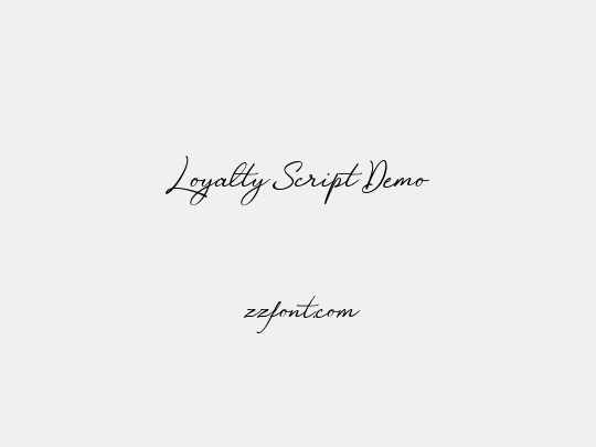 Loyalty Script Demo