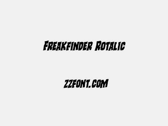 Freakfinder Rotalic