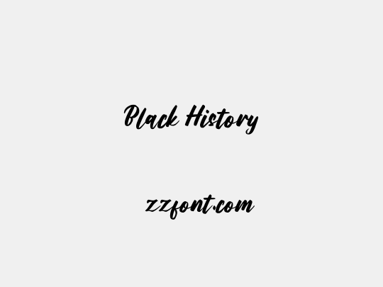 Black History