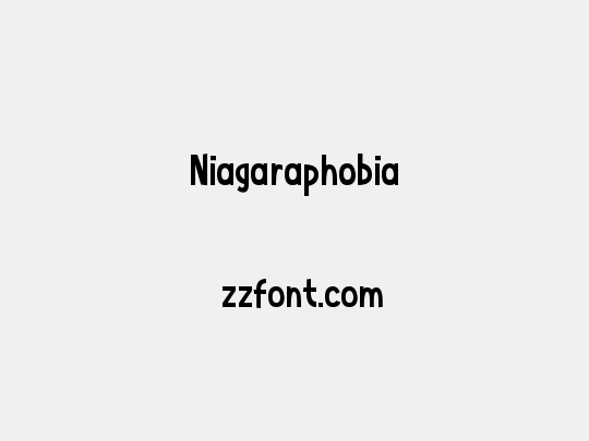 Niagaraphobia