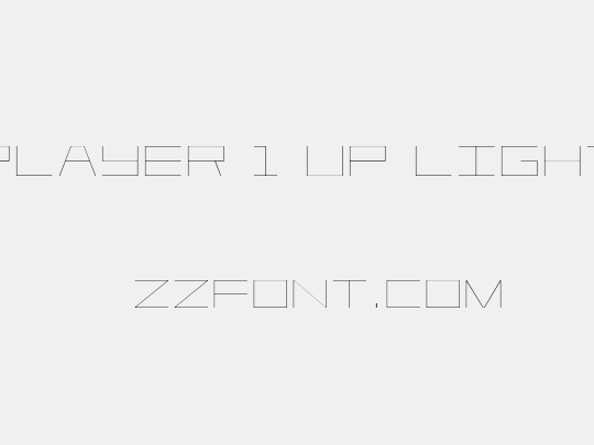 Player 1 Up Light