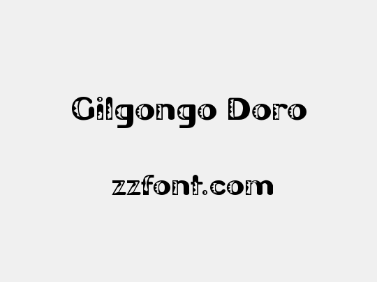 Gilgongo Doro