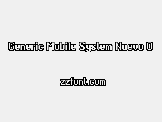 Generic Mobile System Nuevo O