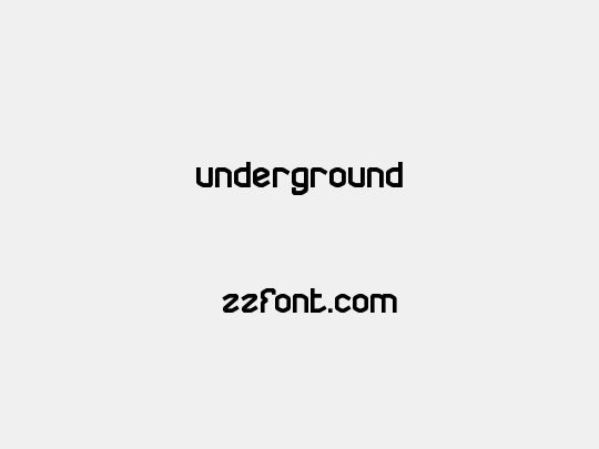 underground