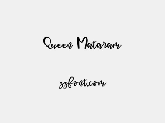 Queen Mataram