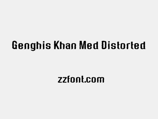 Genghis Khan Med Distorted