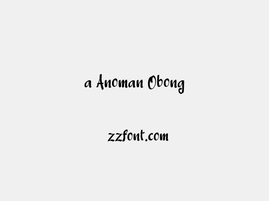 a Anoman Obong